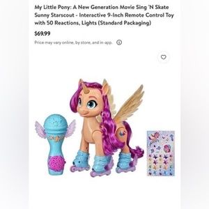 My Little Pony: A New Generation Movie Sing 'N Skate Sunny Starscout